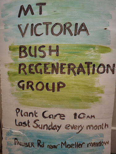 Mt Victoria Bush Regeneration Group logo